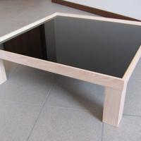 Tavolino da salotto mod. RIBOq in rovere sbiancato