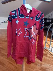 Felpa con cappuccio 8 anni