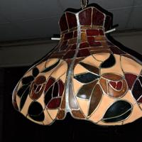 Lampadario tipo Tiffany Flower