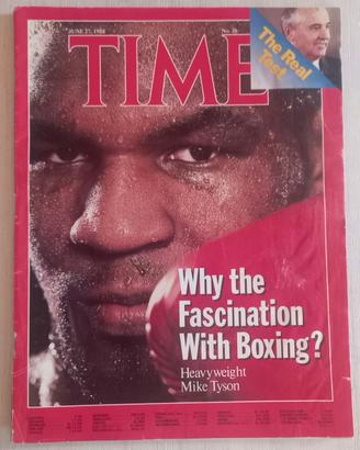TIME Magazine 27 giugno 1988 Mike Tyson COVER 