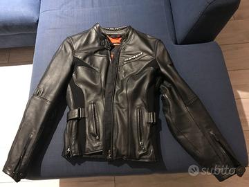 Giubbotto moto Spidi per donna in pelle taglia 44