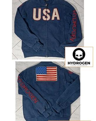Felpa Hydrogen Luxury Brand tg S Vintage '90s