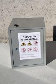 Contenitore deposito fitofarmaci certificato