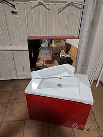 Mobile Bagno con specchiare porta oggetti 