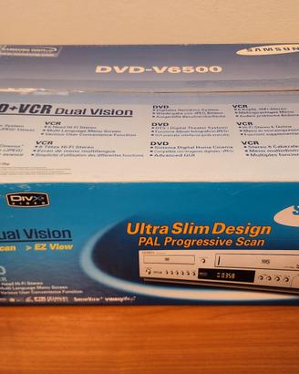 Lettore DVD VCR SAMSUNG mod. DVD-V6500