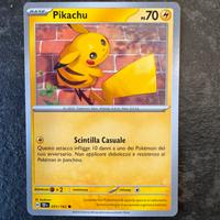 Pokémon Pikachu 051/162 ITA – Nuova 2024