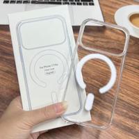 Lotto 30 pezzi Cover Magnetica Trasparente Antiurt