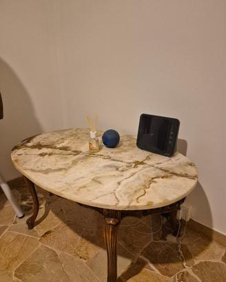 tavolino in marmo vintage