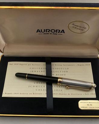 Aurora 88 Jewelry Stilo - Argento - Pennino Oro