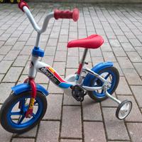 Bicicletta bimbo Dino Bikes 10" con rotelle
