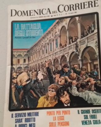 DOMENICA DEL CORRIERE 1968