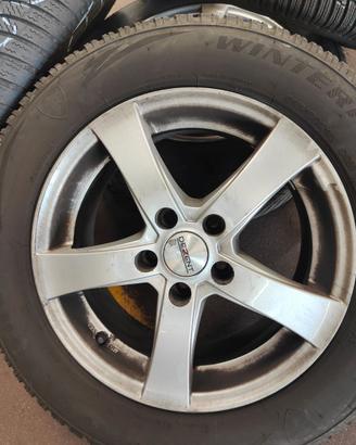 Gomme invernali Fireston + cerchi in lega per Ford