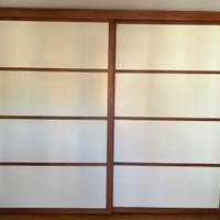 ARMADIO 2 ante scorrevoli, finitura in legno