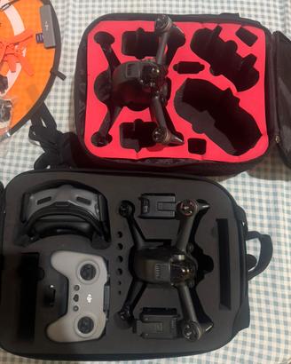 dji fpv kit completo 2 droni + 5 batt + dji integr
