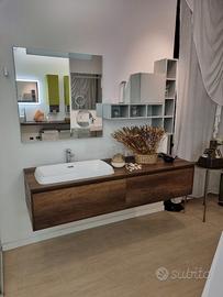 Mobile bagno con gola completo della Inda