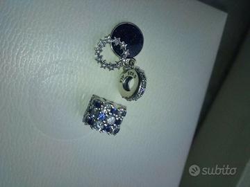 PANDORA Charm Ispirazione di Stelle e Eleganza Blu