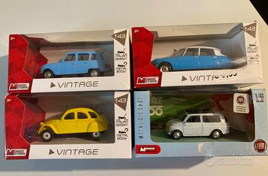 Modèllini auto vintage Mondo Motors scala 1/43.