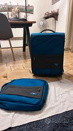 Trolley Roncato nuovo con zaino removibile