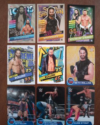 Cards Wrestling Seth Rollins WWE 