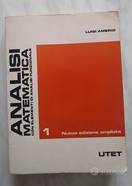 Analisi matematica 1 di Luigi Amerio UTET