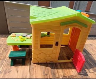 Casetta Pic Nic nel giardino Little Tikes
