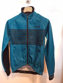 giacca invernale ciclismo santini
