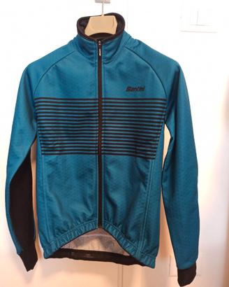 giacca invernale ciclismo santini