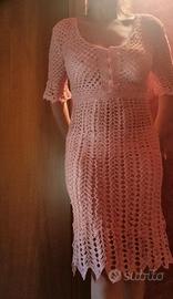 Vestito all'uncinetto tg L