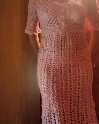 Vestito all'uncinetto tg L