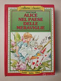 LIBRO (vintage)"ALICE NEL PAESE DELLE MERAVIGLIE"