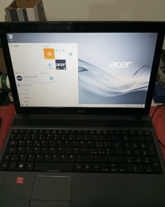 laptop notebook acer aspire 5250 amd e-450 radeon