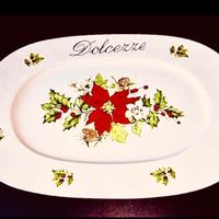 Vassoio Natale Heinrich Germany porcellana