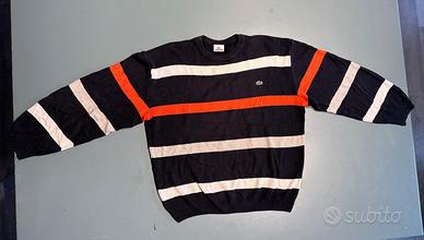 Maglione Lacoste Vintage a Righe - Taglia (XL)