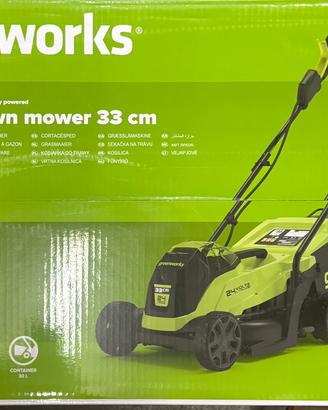 Tagliaerba Greenworks  a batteria Litio da 24V 2Ah
