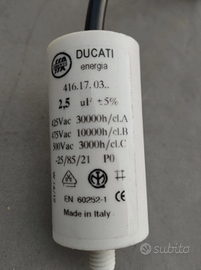 Condensatore Ducati 2.5µF 475V
