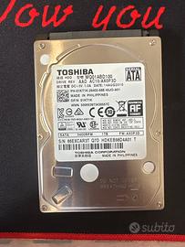 HDD Toshiba 1 TB da 2.5”