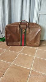 Gucci valigia in pelle 