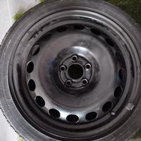 Ruota di scorta 205/45 R 16 + kit per sostituzione