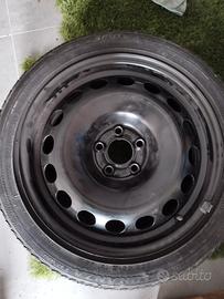 Ruota di scorta 205/45 R 16 + kit per sostituzione
