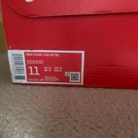 Nike dunk nere taglia 45