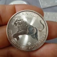 oncia d'argento canada 