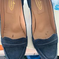 Scarpa mocassino con tacco donna