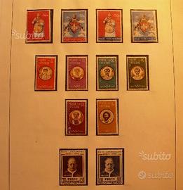 Nr.1 foglio francobolli Poste Vaticane Anno 1959