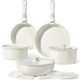 Gipp Set Di Padelle E Pentole Con Rivestimento Cer