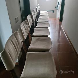 8 sedie Ico Parisi per MiM anni 1960/70