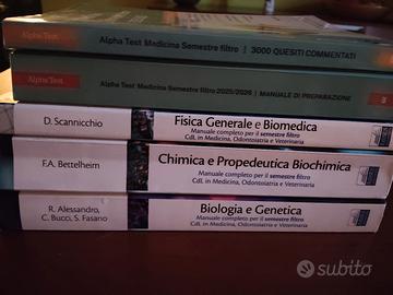 libri per semestre filtro tutti in blocco