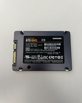 SSD Samsung 870 QVO da 8 TB