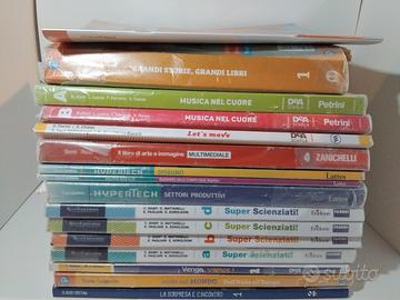 libri scolastici 1 media