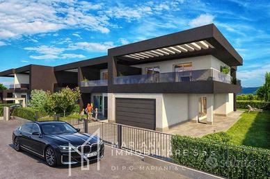 ELEGANTE VILLA MODERNA A4 CON GIARDINO E BOX DOPPI