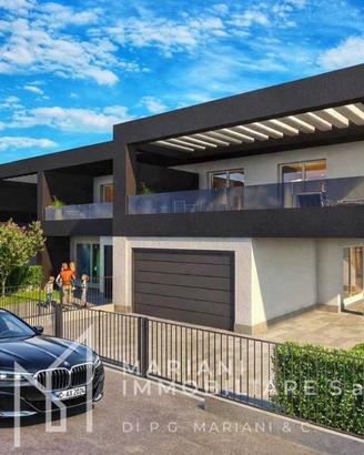 ELEGANTE VILLA MODERNA A4 CON GIARDINO E BOX DOPPI